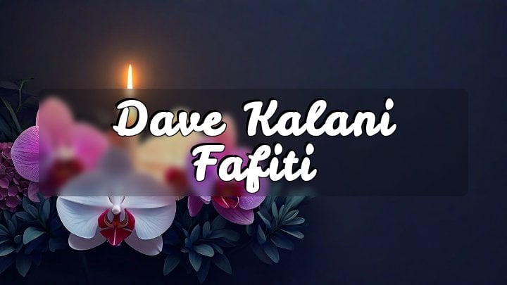 Dave Kalani Fafiti, San Jose, CA