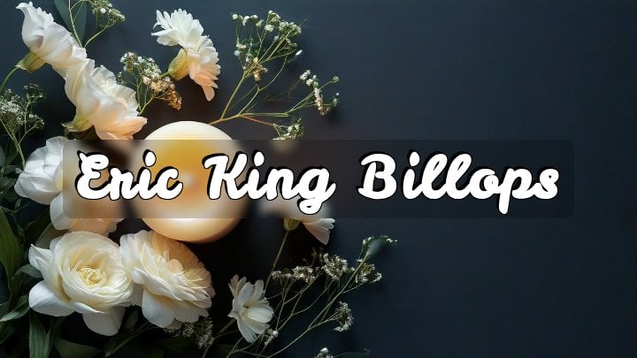 Eric King Billops, Chicago, IL