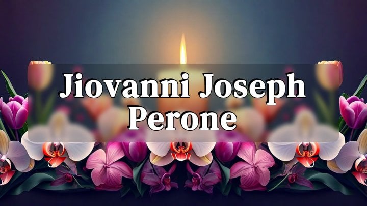 Jiovanni Joseph Perone, Henderson, NV