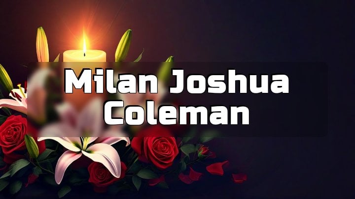 Milan Joshua Coleman, Festus, MO