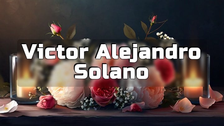 Victor Alejandro Solano, Arlington, VA